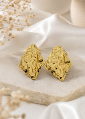 Artisan Wave Form Earrings